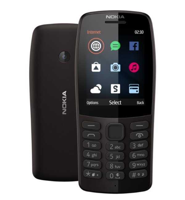 Nokia 210 DS   2,4"/ DualSIM/ černá