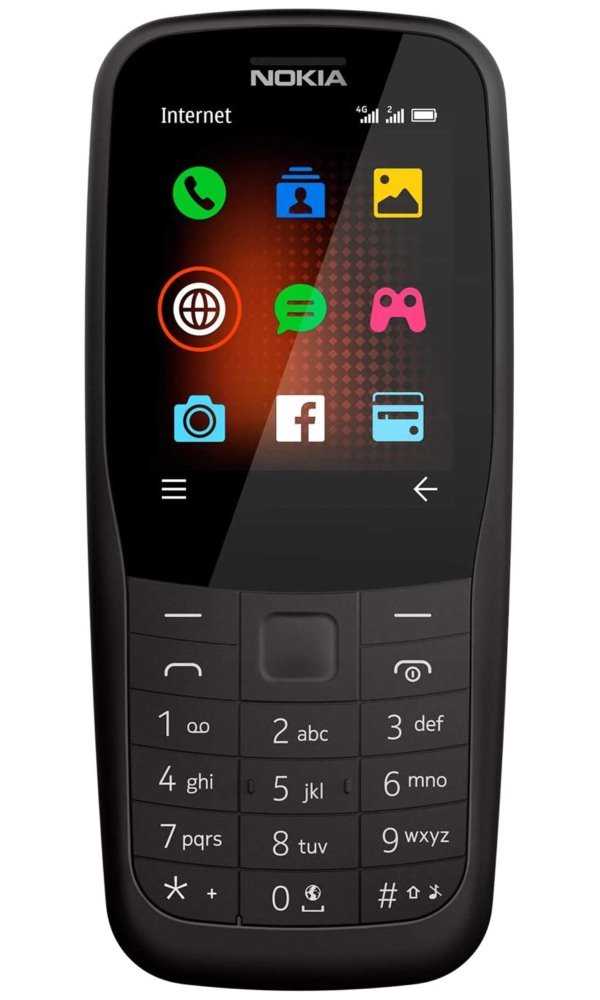 Nokia 220 4G DS   2,4"/ DualSIM/ LTE/ černá