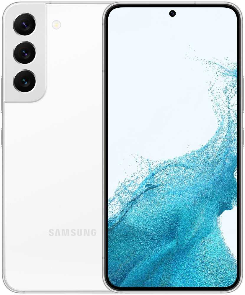 Samsung Galaxy S22 - white   6,1" AMOLED/ dual SIM + podpora eSIM/ 128GB/ 8GB RAM/ 5G/ Android 12