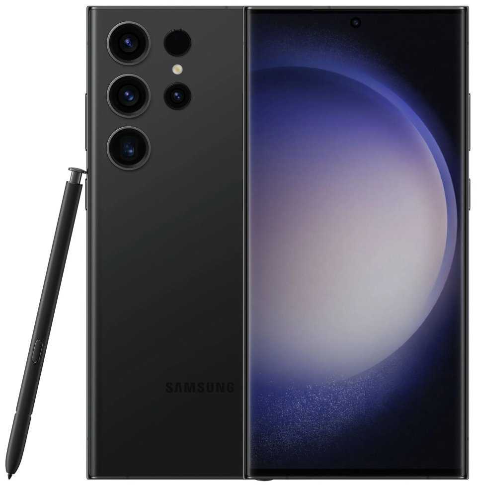 Samsung Galaxy S23 Ultra - black   6,8" / 256GB/ 8GB RAM/ 5G/ Android 13