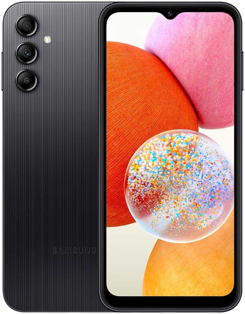 Samsung Galaxy A14 - Black   6,6"/ 64GB/ 4GB RAM/ LTE/ Android 13