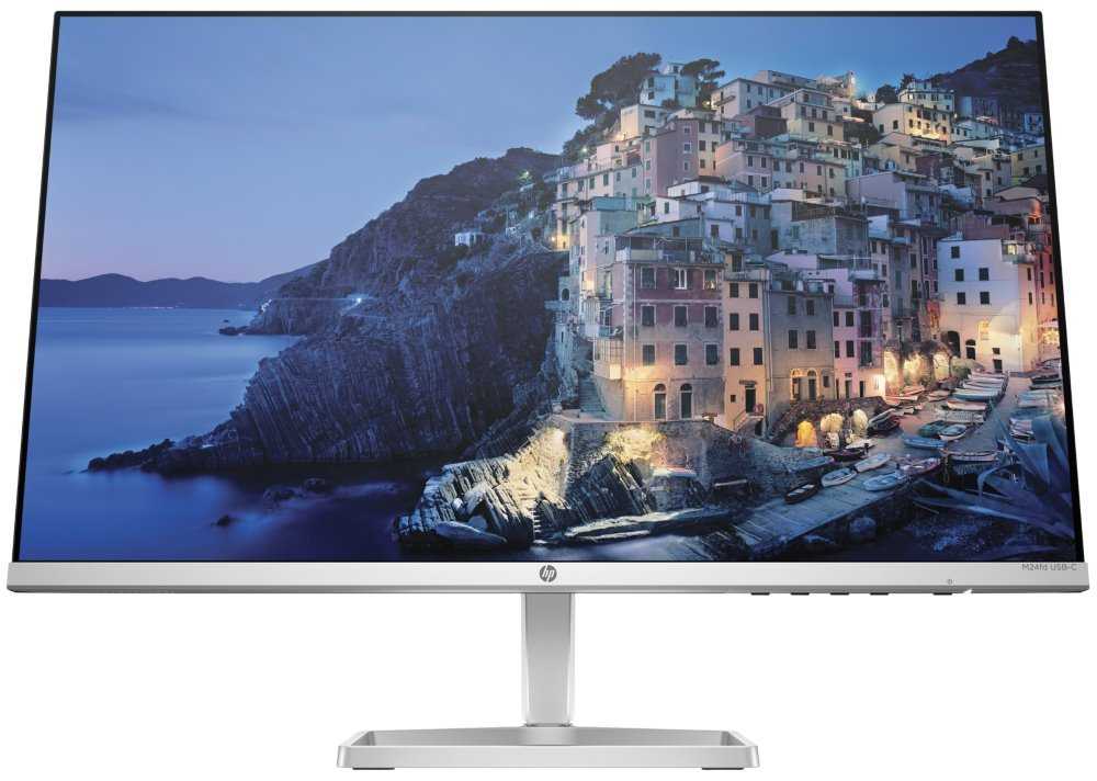 HP M24fd 23,8"/ 1920x1080/ IPS/ 5ms/ 300 cd/m2/ HDMI/ VGA/ USB/ USB-C/ černo-stříbrný