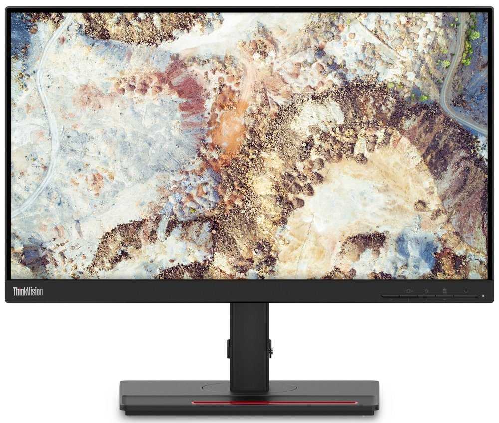 Lenovo T22i-20/ 21,5" IPS/ 16:9/ 1920 x 1080 FHD/ 250cd/m2/ 1000:1/ 4ms / VGA/ HDMI/ DP/ USB/ PIVOT/ VESA/ černý