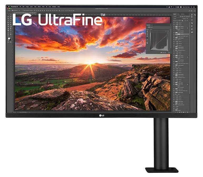 LG monitor 32UN880 IPS 4K / 31,5" / 3840x2160 / 16:9 / 350cd/m2 / 5ms / DP/ HDMI / USB-C / repro