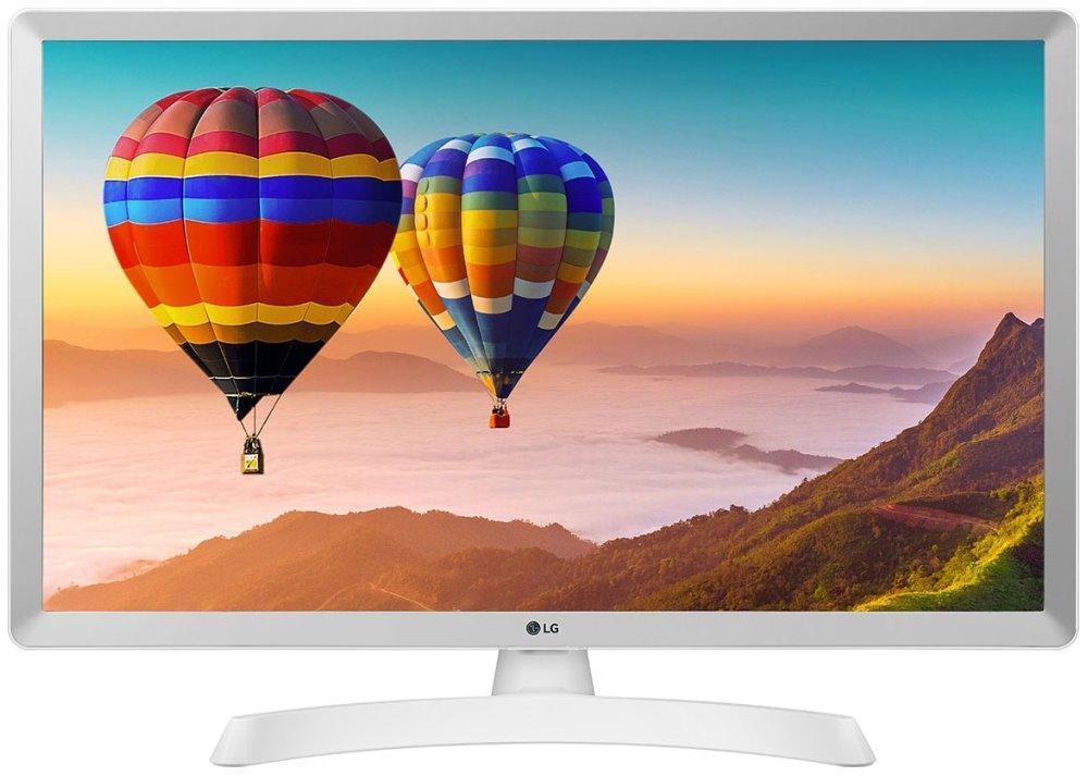 LG TV monitor 28TN515S/ 27,5"/ IPS / 1366x768 / 16:9 / DVB-T2/C/S2 / HDMI / USB / repro/ white