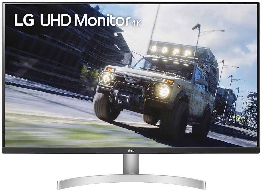 LG monitor 32UN500P VA 4K / 31,5" / 3840x2160 / 16:9 / 350cd/m2 / 4ms / DP/ HDMI / repro