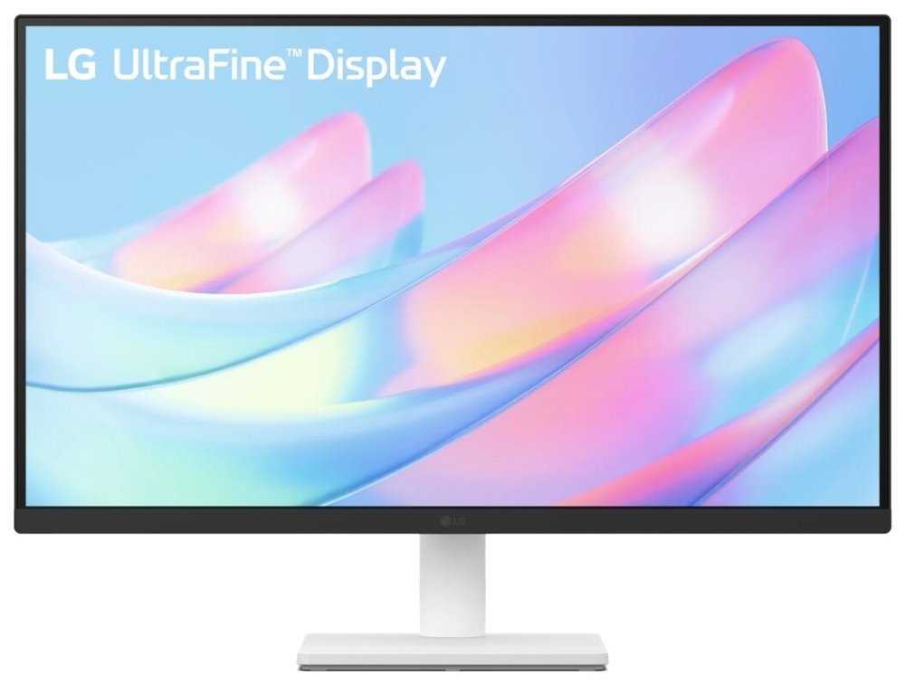 LG monitor 27US500-W 27"  IPS 4K / 3840x2160 / 5ms / 1000:1 / 300cd / 60Hz/ HDMI / DP / HDR10 bílý podstavec