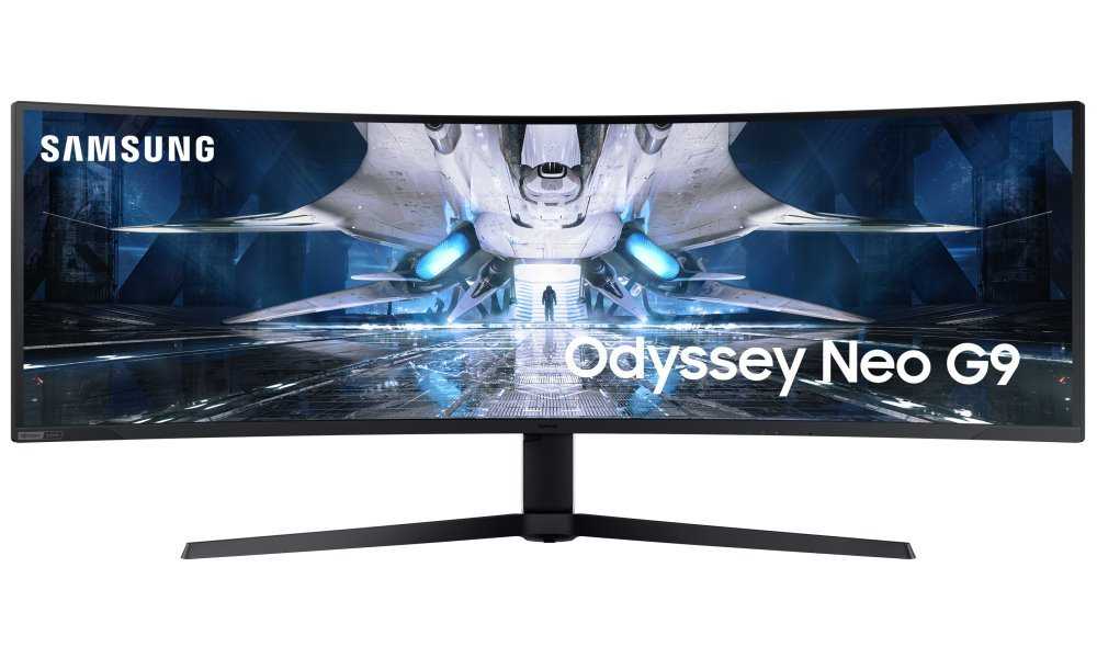 Samsung Odyssey G9 Neo 49"/Prohnutý/ 5120x1440/ VA/ 1ms/ 420 cd/m2/ DP/ HDMI/ USB/ sluchátkový port/ černý
