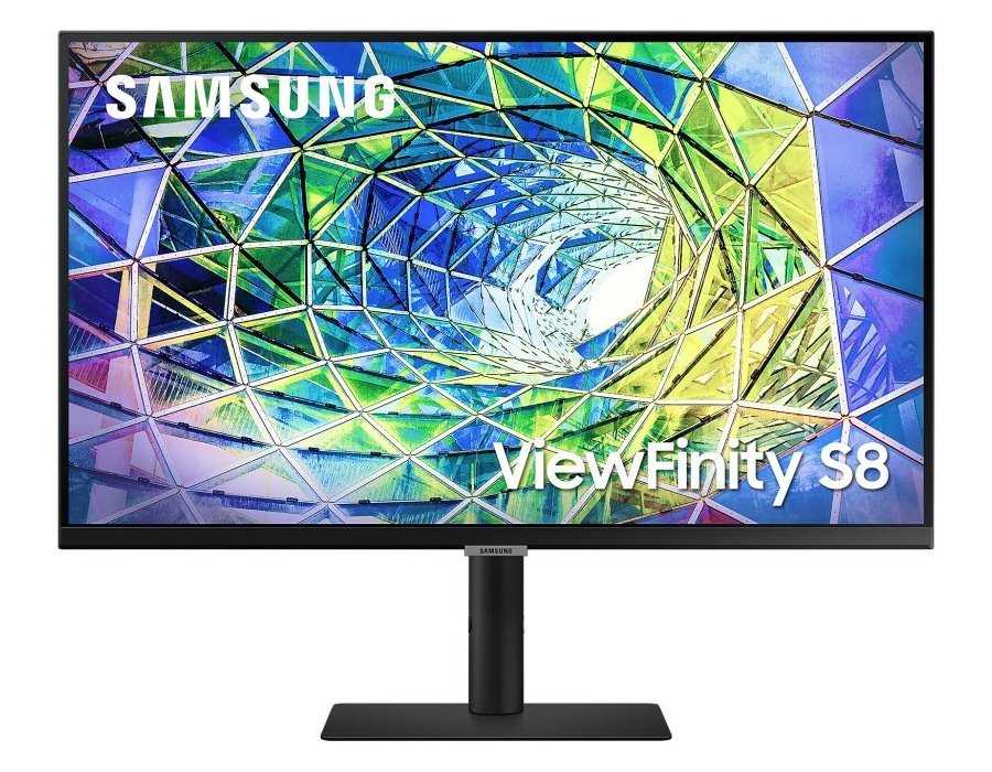 Samsung ViewFinity S80UA/ 27"/ 3840x2160/ IPS/ 5ms/ 300cd/m2/ HDMI/ DP/ USB/ VESA/ PIVOT/ černý