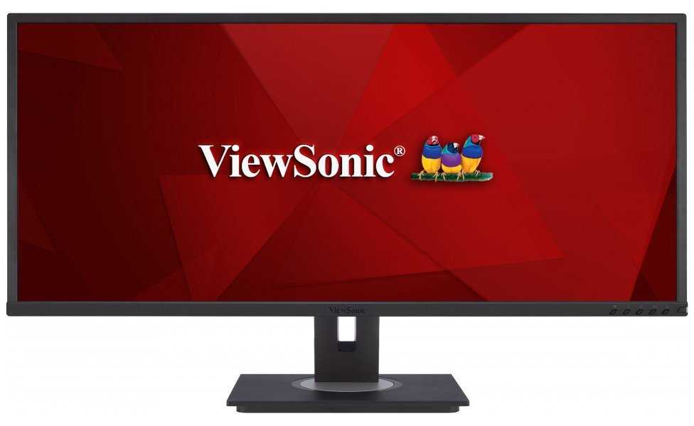 ViewSonic VG3456 / 34"/ MVA/ 21:9/ 3440x1440/ 5ms/ 300cd/m2/ DP/ 2xHDMI/ 2x USB-A/ USB-C/ RJ45/  Repro