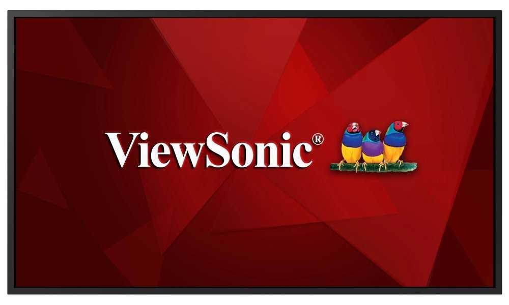 ViewSonic Flat Display CDE4320/ 43"/ 16/7 LCD /3840x2160/ 6ms/ 350cd/ HDMI x 2 /DVI /USB A x 2 /RJ45 /RS232 /repro / And