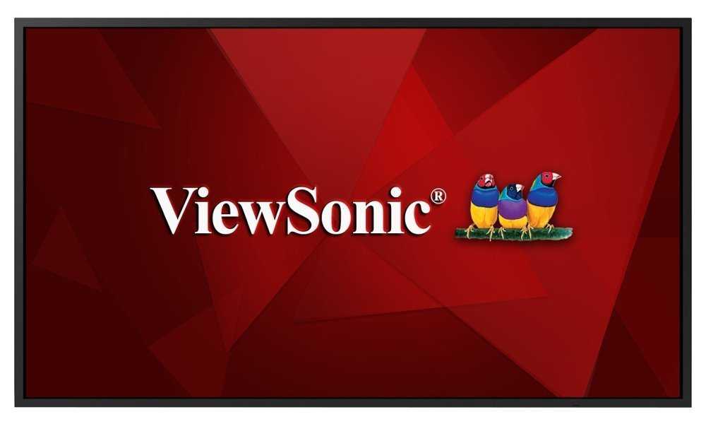 ViewSonic Flat Display CDE5520 W-E/ 55"/ 24/7 LCD /3840x2160/ 8ms/ 400cd/ HDMI x 2 /DVI /USB A x 2 /RJ45 /RS232 /repro /