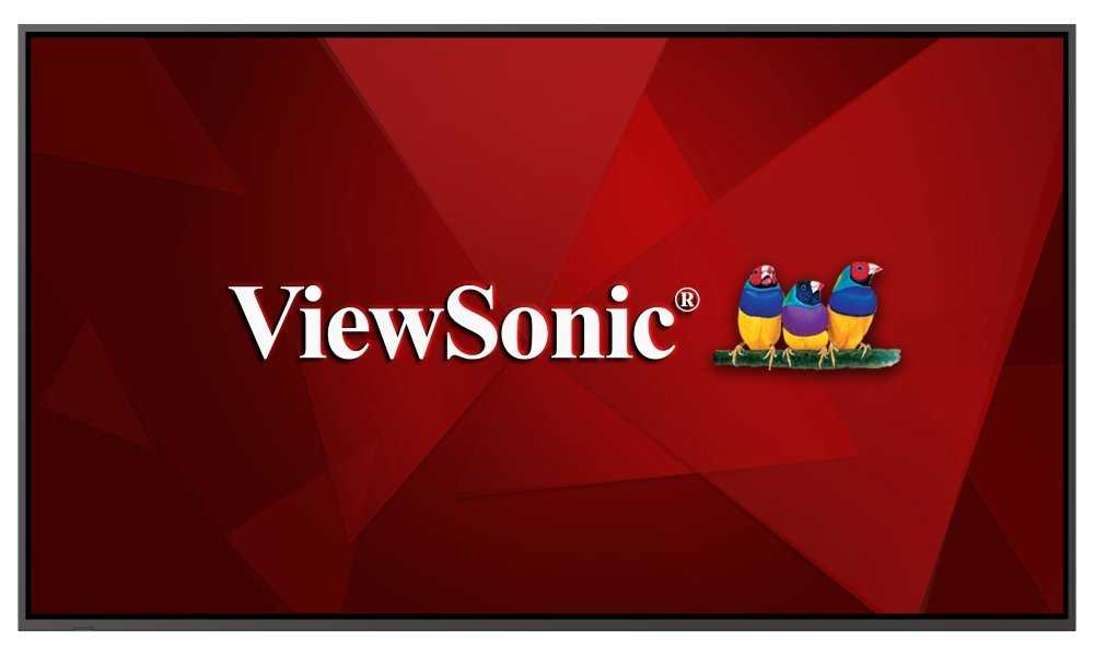 ViewSonic Flat Display CDE8620/ 86"/ 16/7 LCD /3840x2160/ 8ms/ 450cd/ HDMIx 2 /DP / VGA  /USB A x 3 /RJ45 /RS232