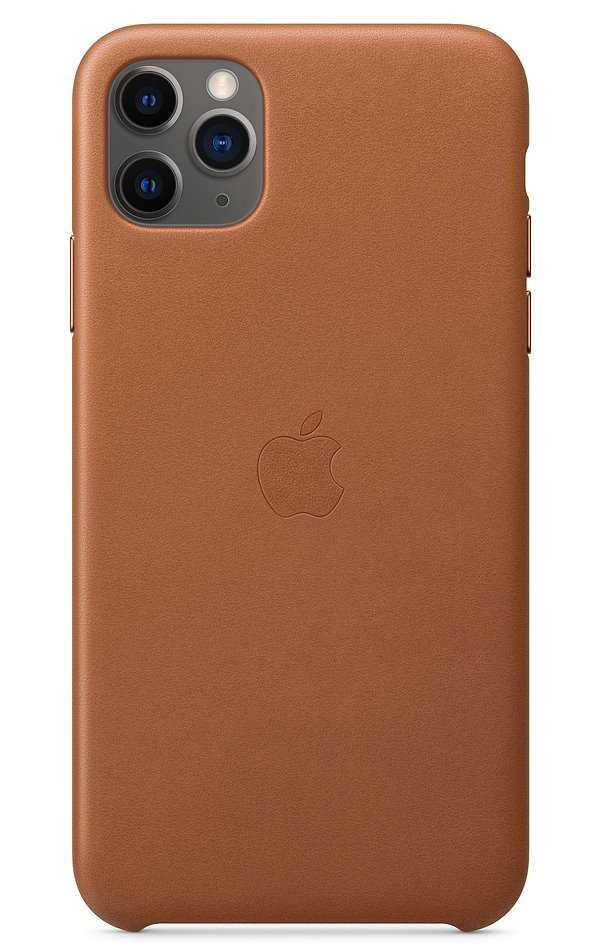Apple iPhone 11 Pro Max Leather Case - Saddle Brown