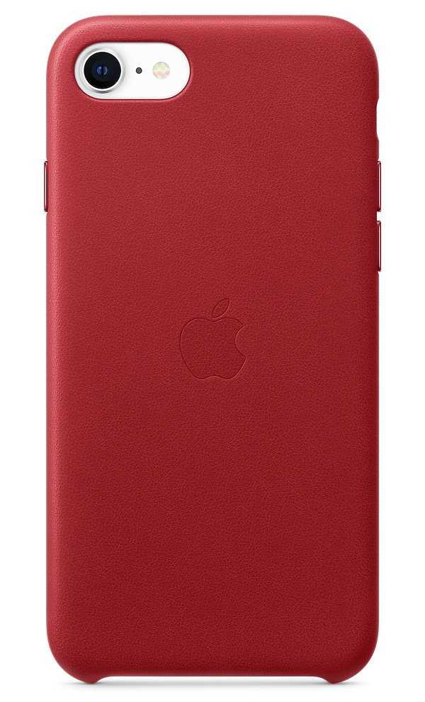 Apple iPhone SE Leather Case - (PRODUCT)RED
