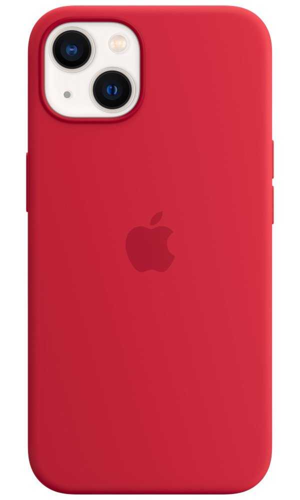 Apple iPhone 13 Silicone Case with MagSafe – (PRODUCT)RED