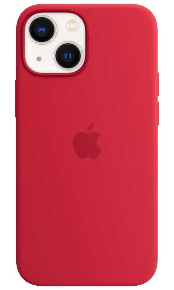 Apple iPhone 13 mini Silicone Case with MagSafe – (PRODUCT)RED