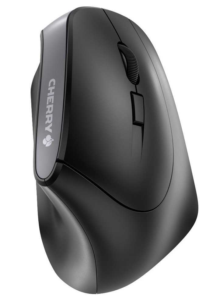 CHERRY myš MW 4500 / vertikální / ergonomická / 1200 DPI / nano USB / 2xAAA