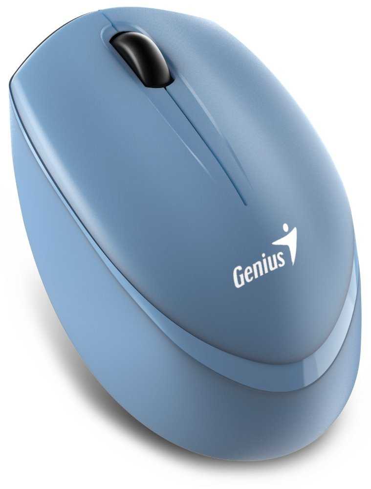 GENIUS NX-7009/ 1200 dpi/ bezdrátová/ BlueEye senzor/ modrá