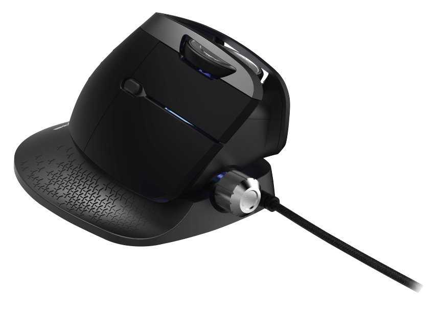HAMA uRage gamingová myš Vertikill/ drátová/ optická/ podsvícená/ 4000dpi/ 6 tlačítek/ USB/ černá