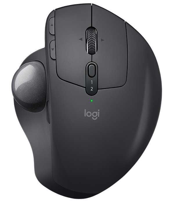 Logitech myš MX Ergo/ bezdrátová/ 8 tlačítek/ 2048dpi/ USB/ černá