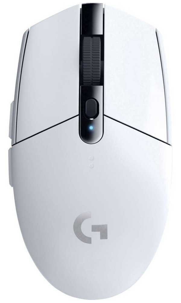 Logitech herní myš G305 LIGHTSPEED/ bezdrátová/ optická/ 6 tlačítek/ 12000dpi/ USB/ bílá