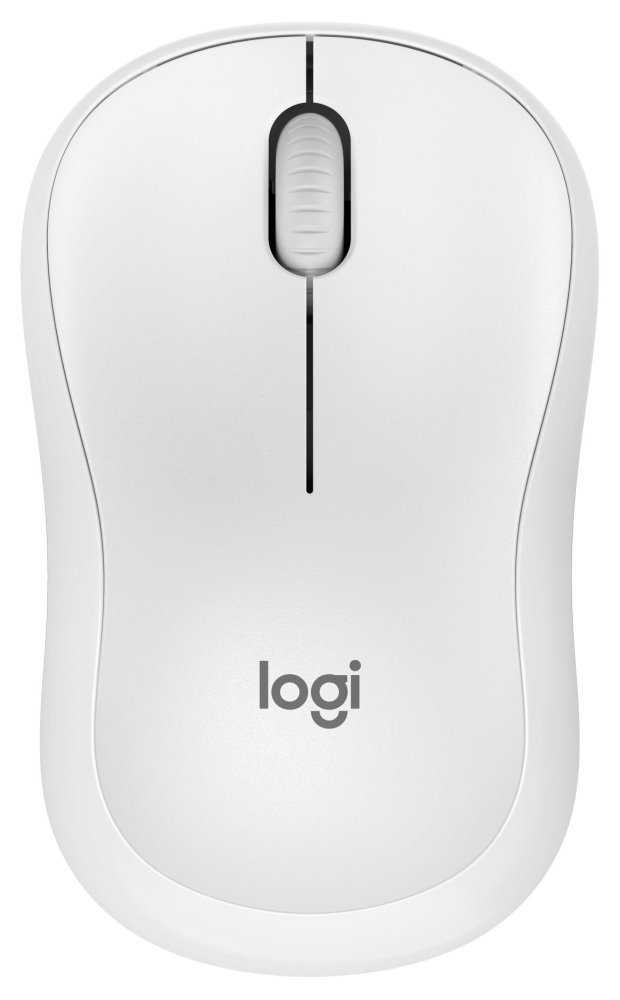 Logitech myš M220 SILENT/ Bezdrátová/ Optická/ 1000dpi/ USB přijímač/ bílá