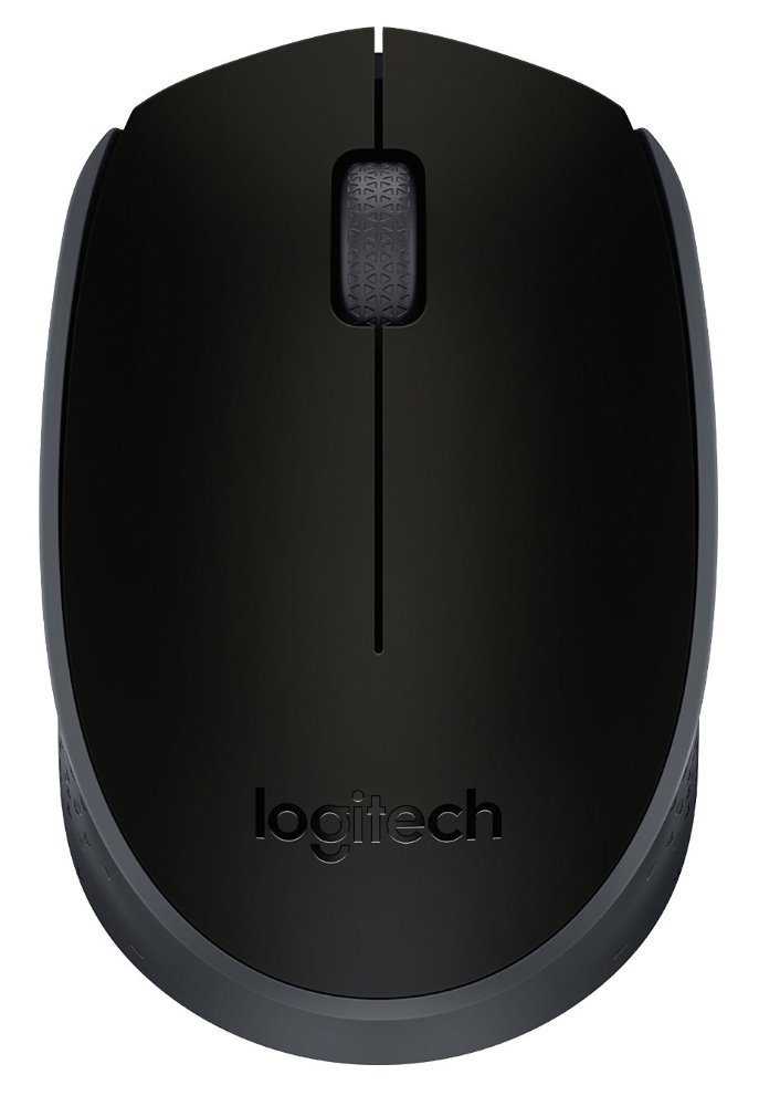 Logitech myš M171/ Bezdrátová/ Optická/ 1000dpi/ USB přijímač/ černá