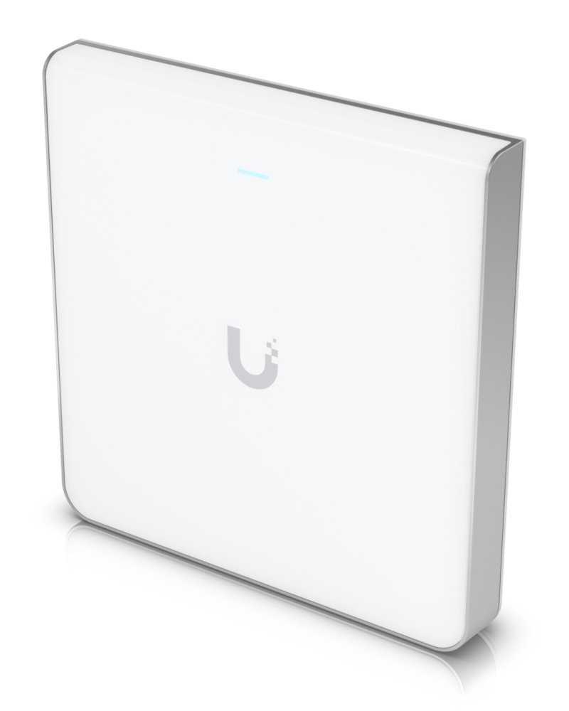 Ubiquiti UniFi 6 Enterprise In-Wall - Wi-Fi 6E, 2.4/5/6GHz, 1x 2.5GbE, 4x GbE, PoE+/PoE++ (bez PoE injektoru)