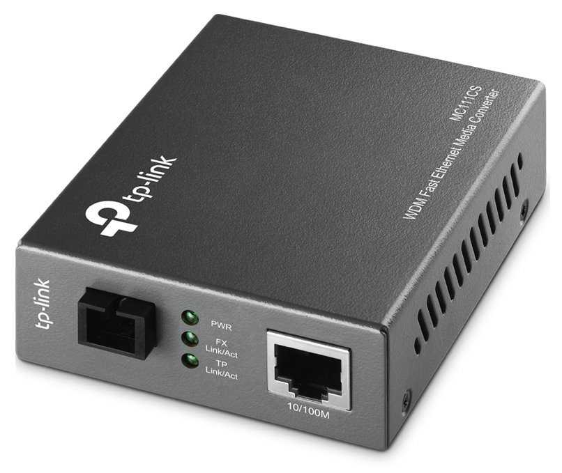 TP-Link MC111CS WDM Konvertor 100 Mbps Eth/Optika (single-mode)