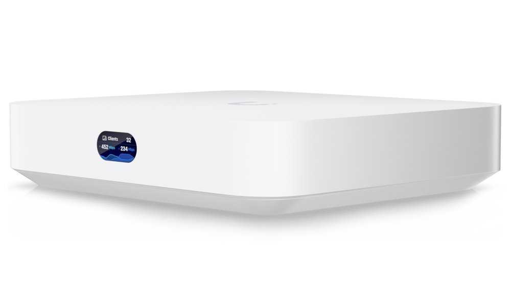 Ubiquiti UniFi Cloud Gateway Ultra - Router, UniFi Network OS, IPS/IDS, 1x 2.5GbE, 4x GbE