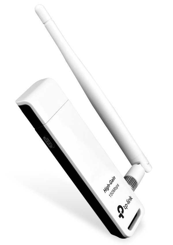 TP-Link TL-WN722N/ bezdrátový USB adapter/ RSMA externí antena 150 Mbps