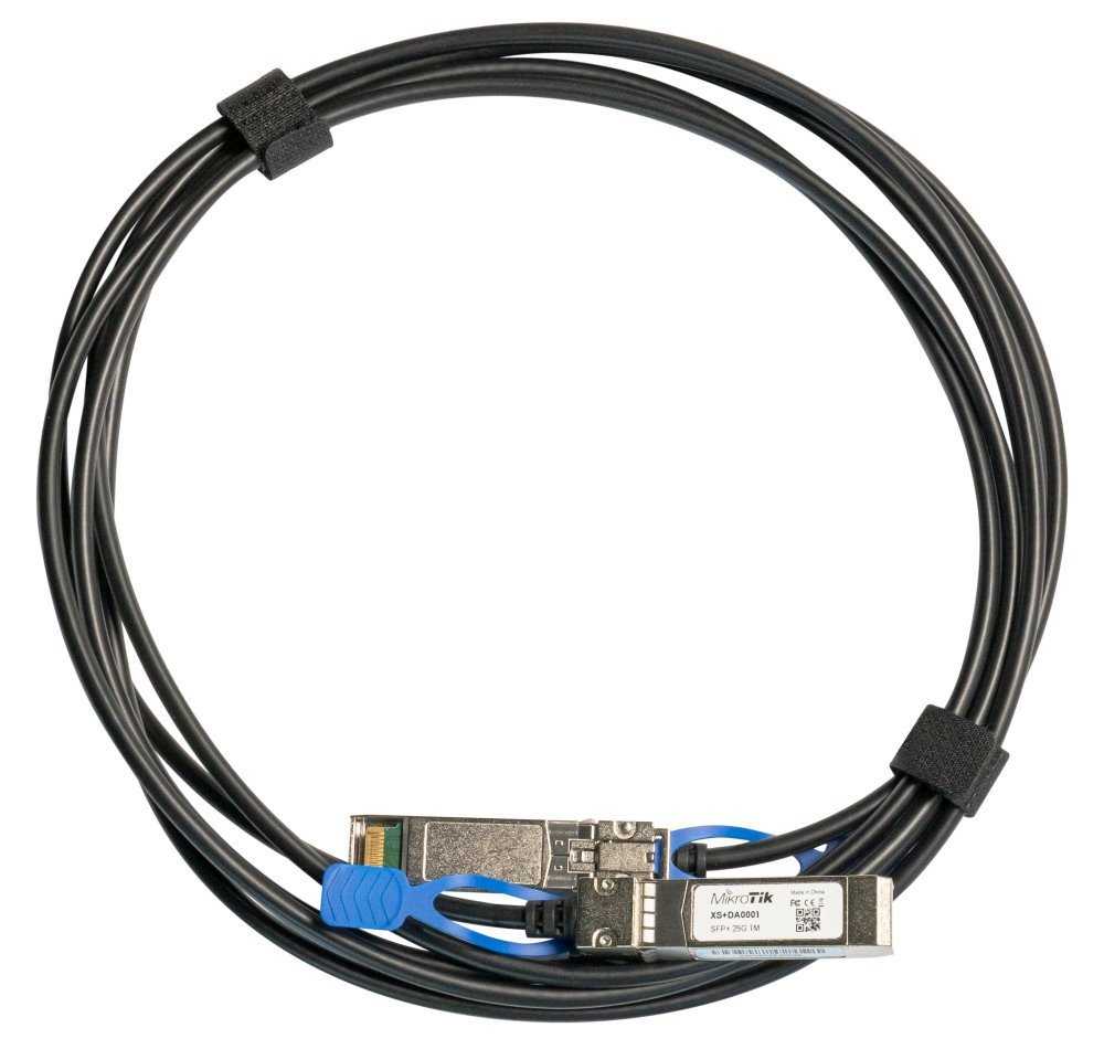 MikroTik XS+DA0001 1/10/25 Gigabit MiniGBIC modul, 1m (SFP/SFP+/SFP28)