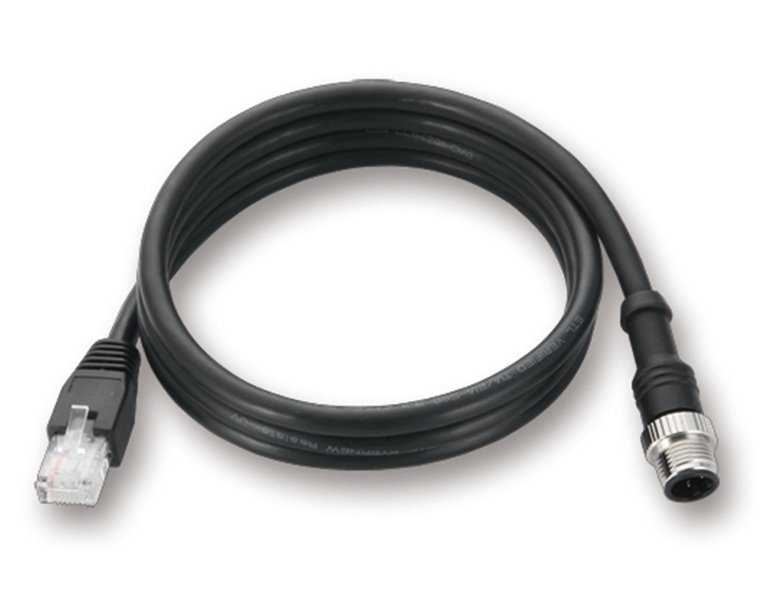 Planet CB-M12D4MRJ voděodolný propojovací kabel RJ-45 / M12 D-coding, 1,2m