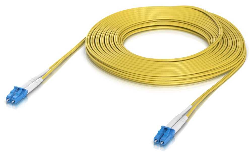 Ubiquiti OS2 Duplex LC UPC Fiber Patch Cable 15m - Single-mode patch kabel, duplex LC, délka 15m