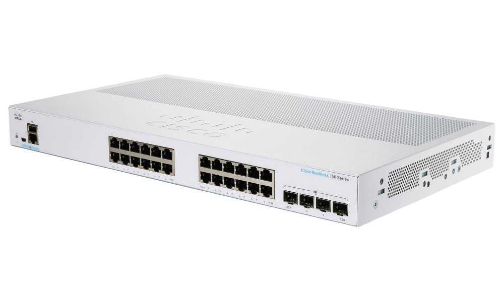 Cisco CBS350-24T-4G-EU 24-port GE Managed Switch, 4x1G SFP