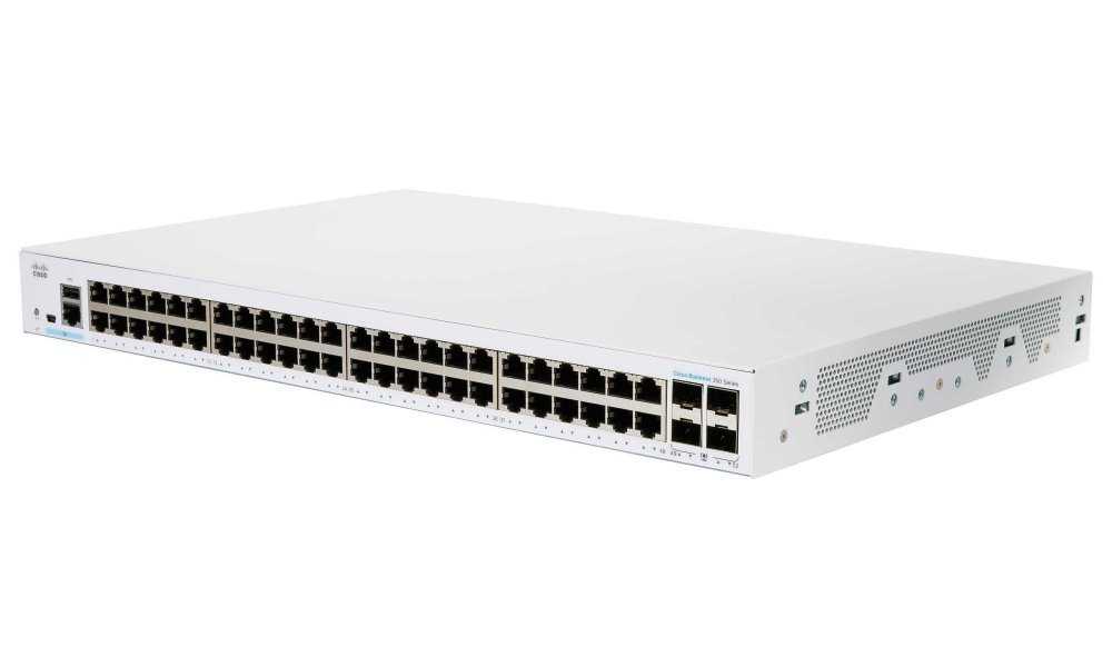 Cisco CBS350-48T-4G-EU 48-port GE Managed Switch, 4x1G SFP