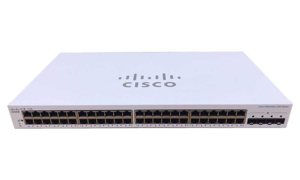 Cisco CBS220-48T-4G-EU 48-port GE Managed Switch, 4x1G SFP