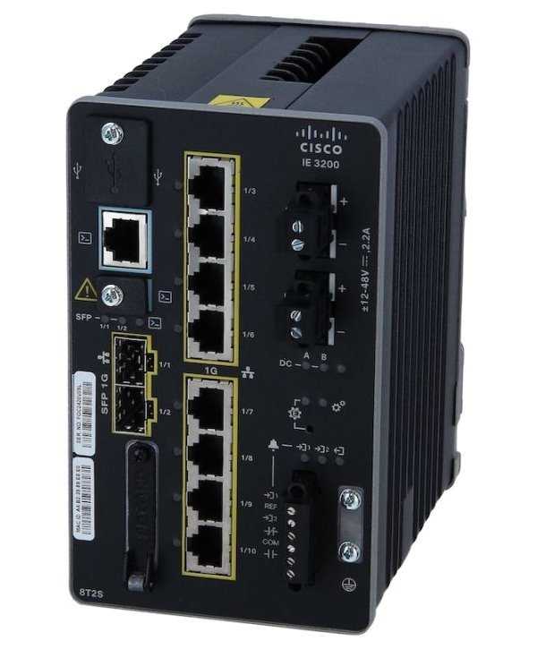 Cisco Catalyst IE3200 Rugged Series - Network Essentials switch řízený   8 x 10/100/1000 + 2 x gigabit SFP
