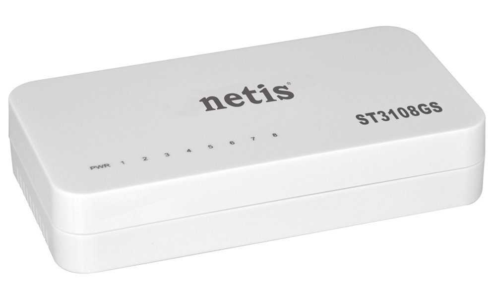 STONET by Netis ST3108GS 8x 10/100/1000 Mbps LAN Ethernet switch