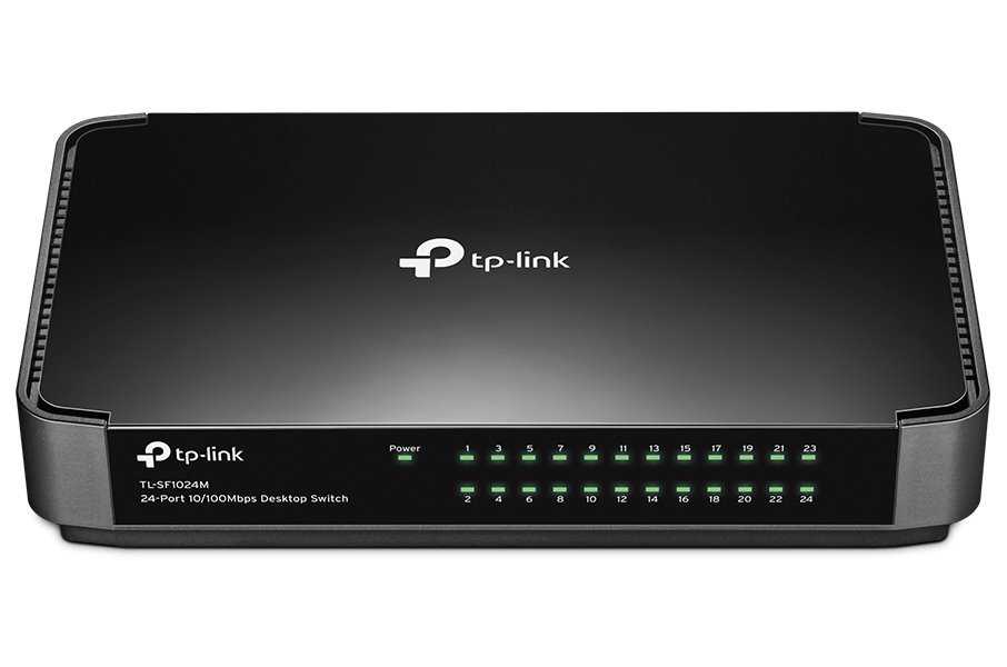 TP-Link TL-SF1024M - 24portový stolní switch 10/100 Mbit/s