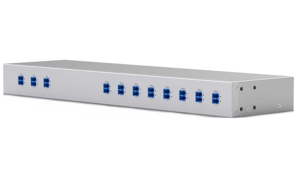 Ubiquiti CWDM Mux Demux 8 - 8kanálový CWDM Mux/Demux, 1450 až 1590 nm, LC konektory