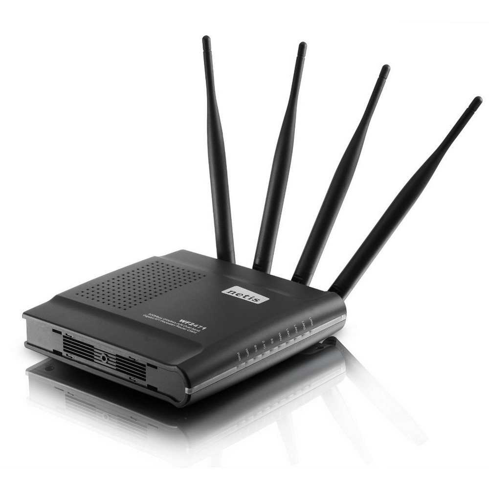 STONET by Netis WF-2471 600M N AP/Router/repeater/klien, 4x LAN, 1x WAN,802.11a/b/g/n, firewall, 4x anténa 5 dBi,