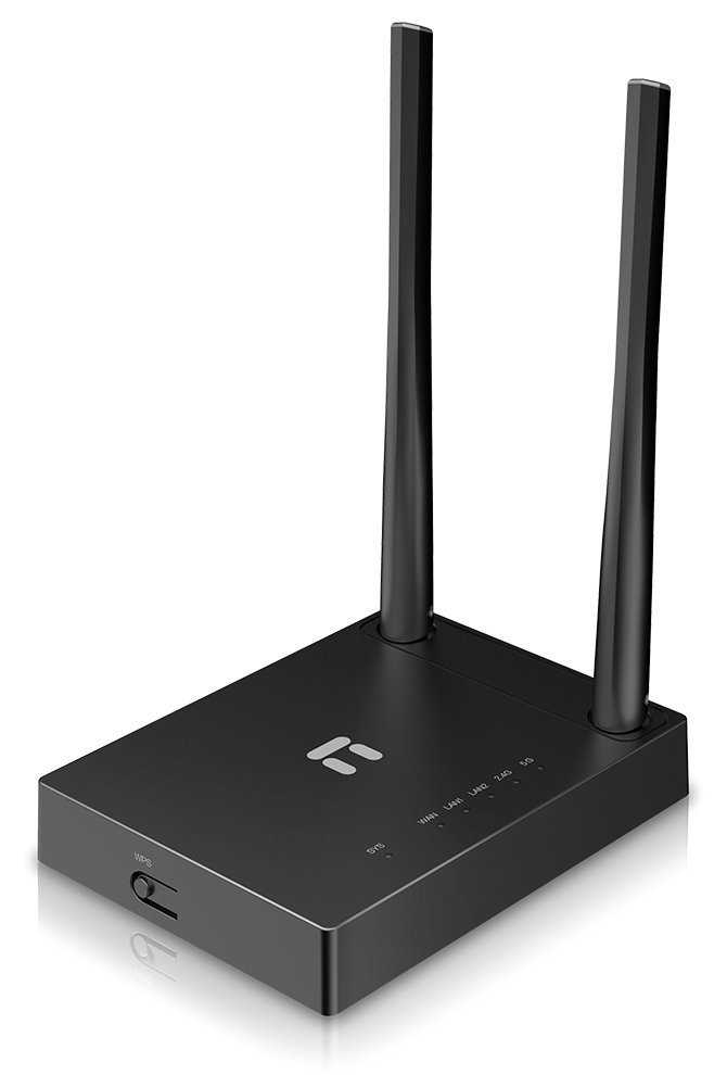 STONET by Netis N4 - Wi-Fi Router, AC 1200, 1x WAN, 2x LAN, 2x fixní anténa 5 dB