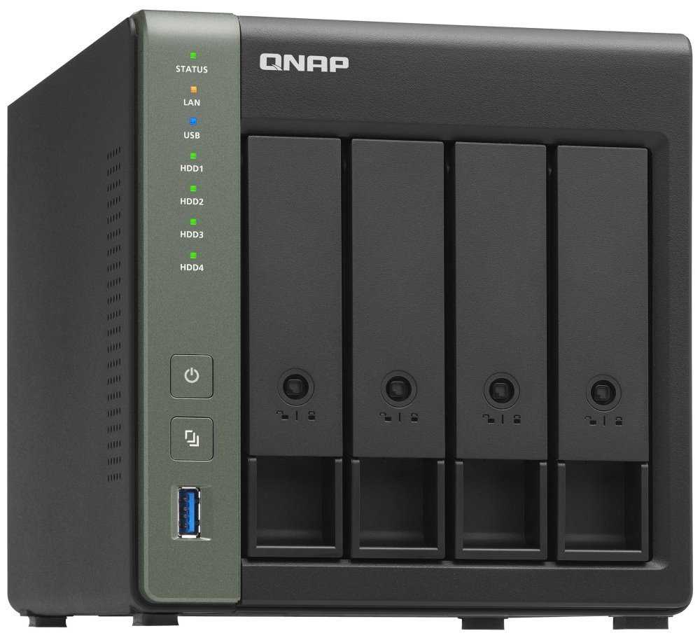 QNAP TS-431KX-2G   4x SATA, 2GB RAM, 2x GbE, 1x 10GbE SFP+, 3x USB 3.2 Gen1