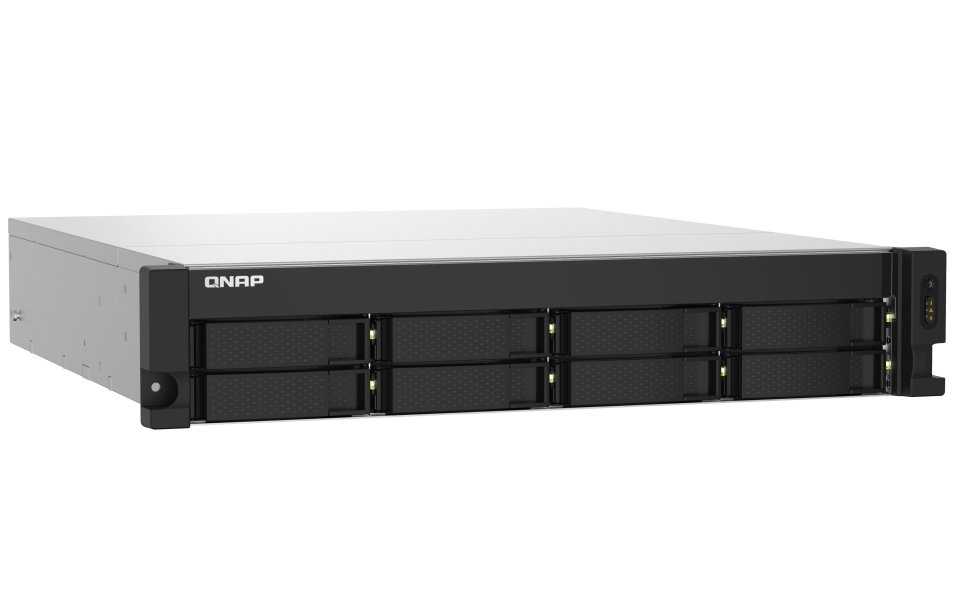 QNAP TS-832PXU-RP-4G   8x SATA, 4GB RAM, 2x 2,5GbE, 2x 10GbE SFP+, 1x PCIe, 2x zdroj