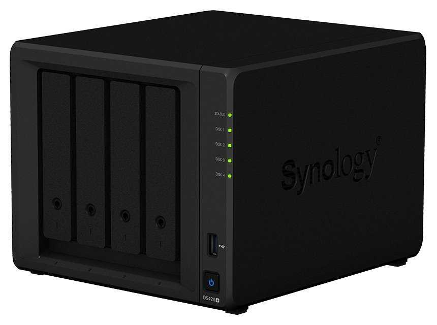 Synology DS420+   4xSATA, 2GB DDR4, 2x USB 3.0, 2x Gb LAN