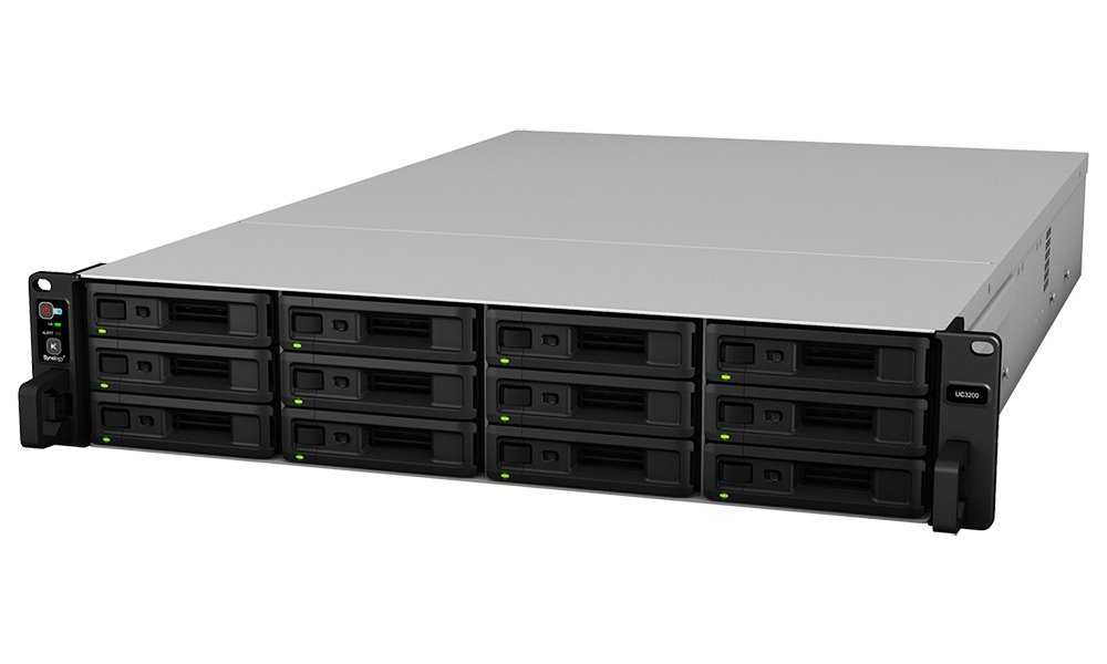 Synology UC3200 Unified Controller   2U, 12x SAS, 2x 8GB RAM, 2x 10Gb LAN, 4x 1Gb LAN, redund.zdroj, 2x PCIe