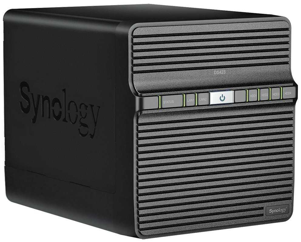 Synology DS423   4x SATA, 2GB RAM, 2x USB 3.2, 2x GbE