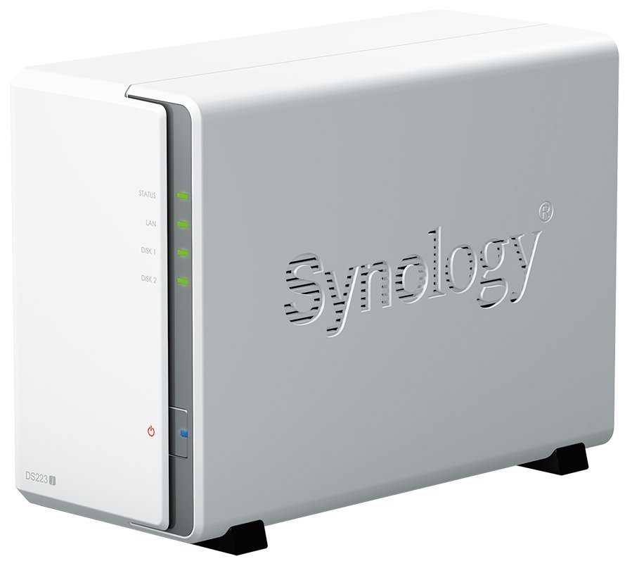 Synology DS223j   2x SATA, 1GB RAM, 2x USB 3.0, 1x GbE
